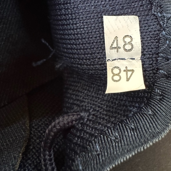 Men's Navy Sneakers - Picture 3 of 3